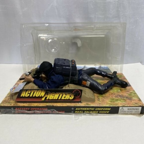 2002 Action Fighters SWAT‎ Special Force Crawler Action Figure Never Been Used - Picture 2 of 12